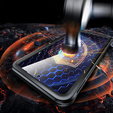 Чохол для Samsung Galaxy A36 / Samsung Galaxy A56, Shockproof, зі склом, для MagSafe, чорний