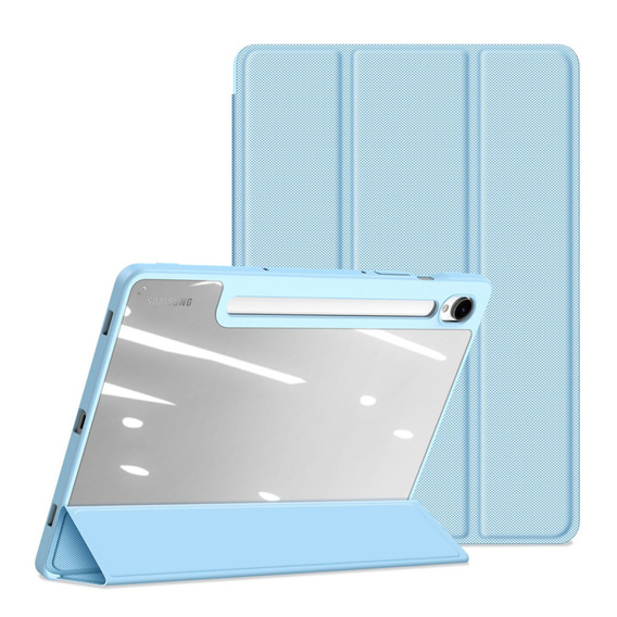 Чехол для Samsung Galaxy Tab S10 Lite / S10 FE / S9 FE, Dux Ducis TOBY, синий