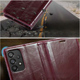 Флип-кейс CASEME для Samsung Galaxy A53 5G, Waxy Textured, бордовый