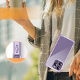 Чохол для iPhone 13 Pro, ERBORD CornerShield, фіолетовий