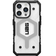 Чoхол Urban Armor Gear до iPhone 15 Pro, Pathfinder MagSafe, прозорий / чорний
