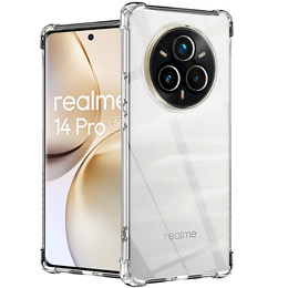 Чехол до Realme 14 Pro 5G, Dropproof, прозрачный