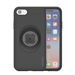 Держатель на руль велосипеда + чехол с адаптером для iPhone 7/8/SE 2020/SE 2022 - Black