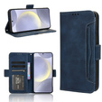 Футляр з клапаном для Samsung Galaxy S25 FE, Card Slot, темно-синій