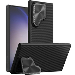Чохол для Samsung Galaxy S24 Ultra, броньований Nillkin, CamShield Prop, чорний