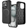 Чехол до iPhone 15 Plus, MagForce MagSafe, чёрный