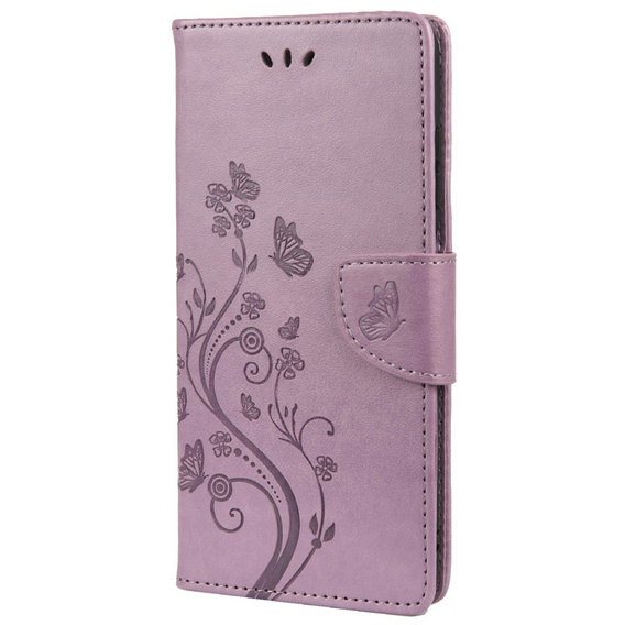 Чохол-книжка для Xiaomi Redmi 10, Butterfly, фіолетовий
