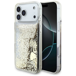 Чехол GUESS Liq. Glitter 4 Charms для iPhone 17 Pro