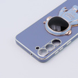 Чехол до Samsung Galaxy S23 Plus, Astronaut, синий