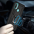 Броньований Чoхол до Motorola Moto E20/E30/E40, Nox Case Ring, чорний