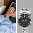 Браслет Stainless для  Samsung Galaxy Watch 4/5 - Silver