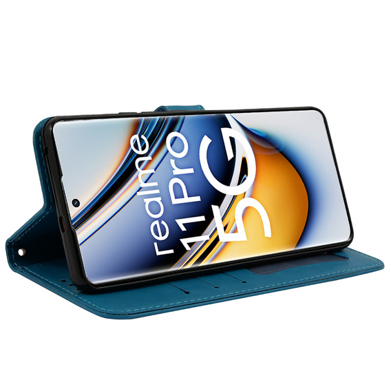 Чохол-книжка для Realme 11 Pro 5G / Pro+ 5G, Mandala Flower, м'яти