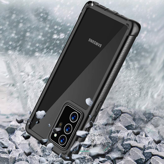 Чехол для Samsung Galaxy Note 20 Ultra, Shockproof, с пленкой, синий