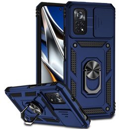 Чохол NOX Camera Slide Xiaomi Poco X4 Pro 5G, CamShield Slide, синій