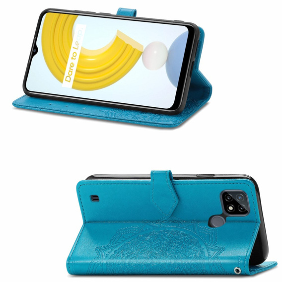 Чохол-книжка для Realme C21Y / C25Y, Mandala, м'яти