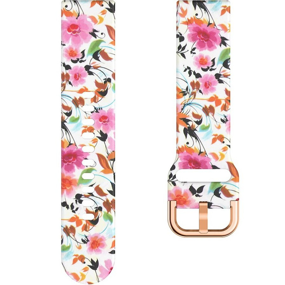Ремешок Smooth до Samsung Galaxy Watch Active 22mm, Bird and Flower