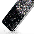Чехол до Huawei Y6P, Glittery, чёрный