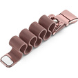 Браслет Milanese Fine Mash 2 до Huawei Band 6 / Honor Band 6, Rose Gold