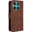 Откидной чехол для Motorola Edge 60 / 60 Fusion, Card Slot, коричневый