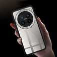 Чохол для Vivo X200 Pro 5G, Magnetic Dual Glass, чорний