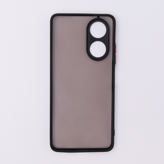 Тонкий чохол до Oppo A78 5G, Slim, прозорий / чорний