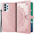 Чохол-книжка для Samsung Galaxy A53 5G, Mandala Flower, рожевий