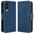Футляр з клапаном для Samsung Galaxy S25 Edge, Card Slot, темно-синій