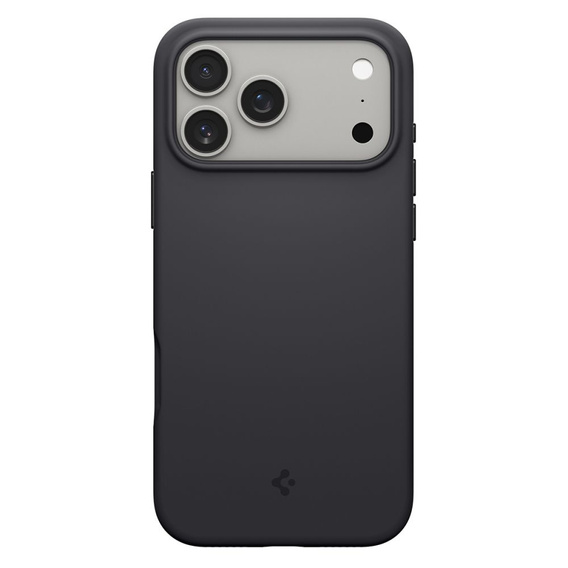 Spigen Чехол для iPhone 17 Pro Max, Silicone Fit MagSafe, черный