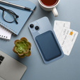 Urban Armor Gear Wallet MagSafe для iPhone, серебристый