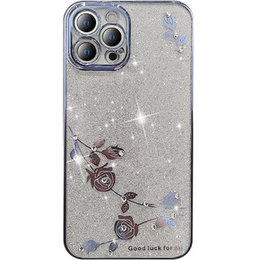 Чохол для iPhone 14 Pro, Glitter Flower, м'яти