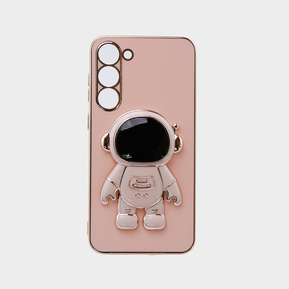 Чехол до Samsung Galaxy S23 Plus, Astronaut, розовый
