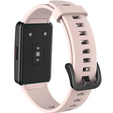 Силиконовый ремешок для Huawei Band 6 / Honor Band 6, Sand Pink