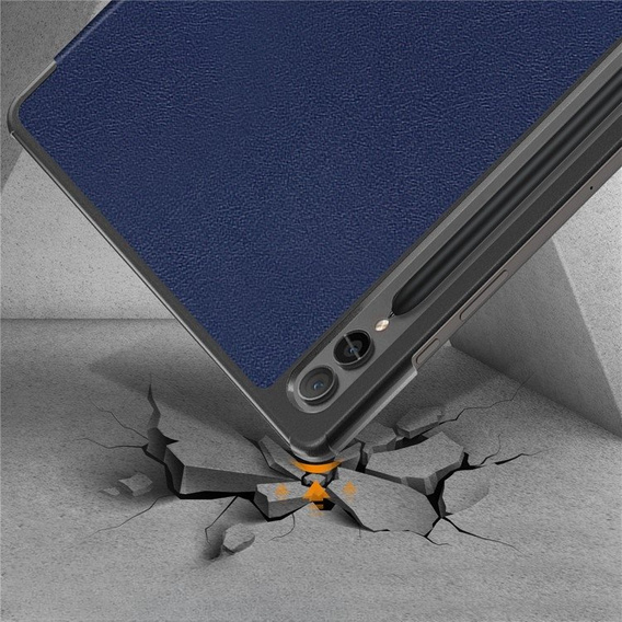 Чехол для Samsung Galaxy Tab S9 Plus, Smartcase с местом для стилуса, синий