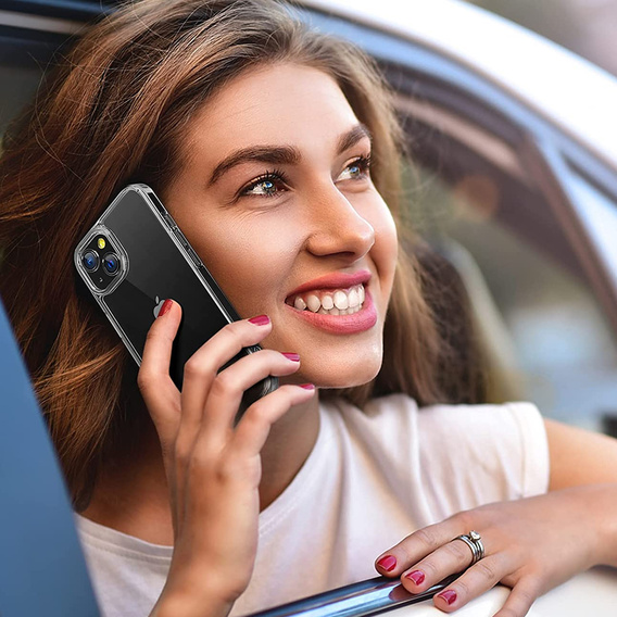 Чехол до iPhone 14, Fusion Hybrid, прозрачный