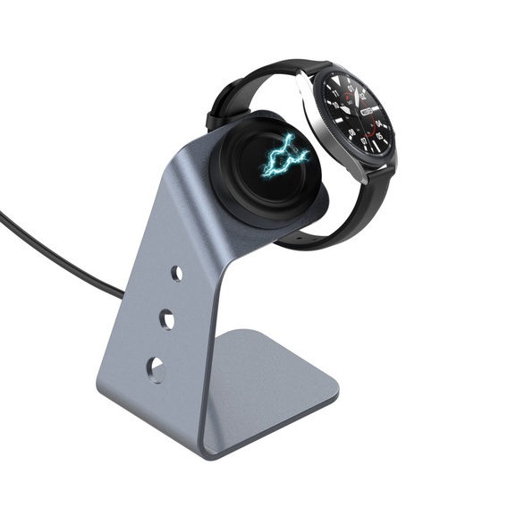 Алюмінієвий зарядний пристрій USB для Samsung Galaxy Watch 4 - Grey
