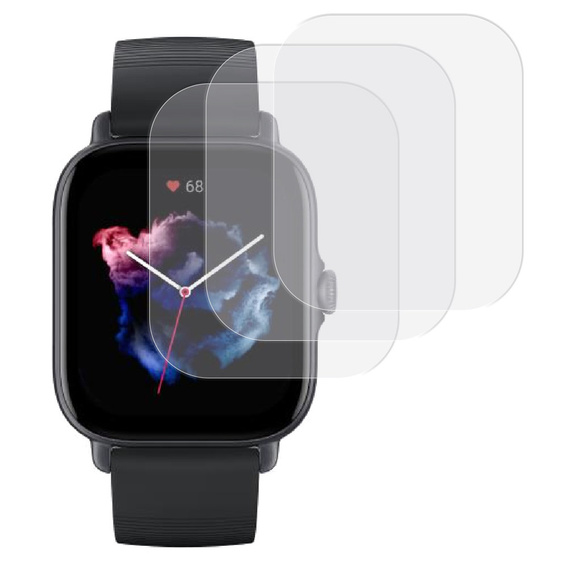 3x ERBORD Гідрогелева фольга для Amazfit GTS 3