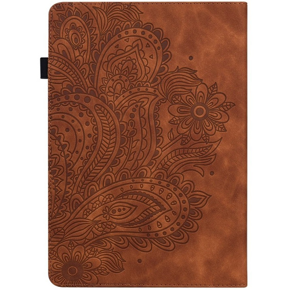 чехол-крышка для Amazon Kindle Paperwhite 5 (2021), flower, синий