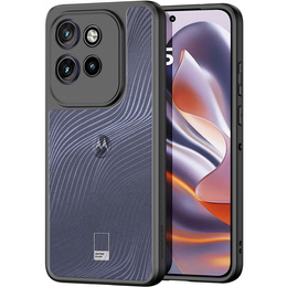 Чехол DuxDucis для Motorola Edge 50 Neo / Motorola ThinkPhone 25, Aimo case, прозрачный / черный