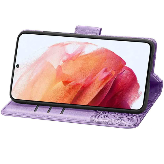 Чохол-книжка для Realme 12 Pro 5G / 12 Pro+ 5G, Butterfly, фіолетовий