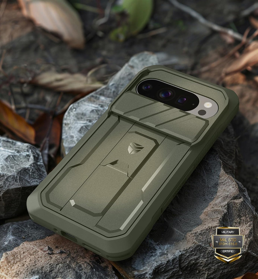 Броньований чохол Dexnor з отвором для камери та підставкою для Google Pixel 10 / Pixel 10 Pro