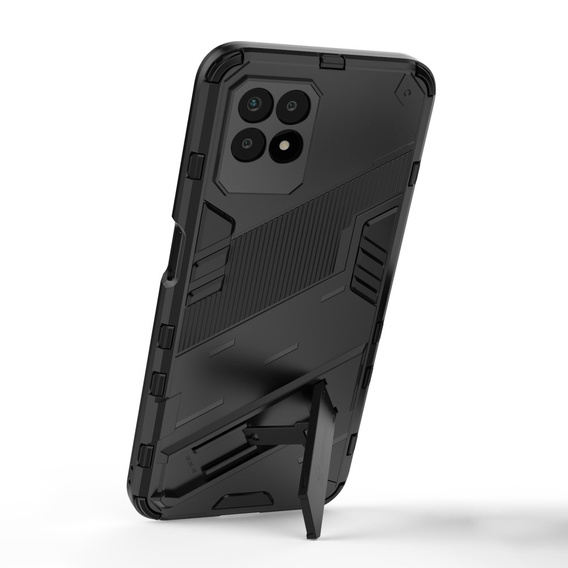 Чехол для Realme 8i, Military kickstand, синий