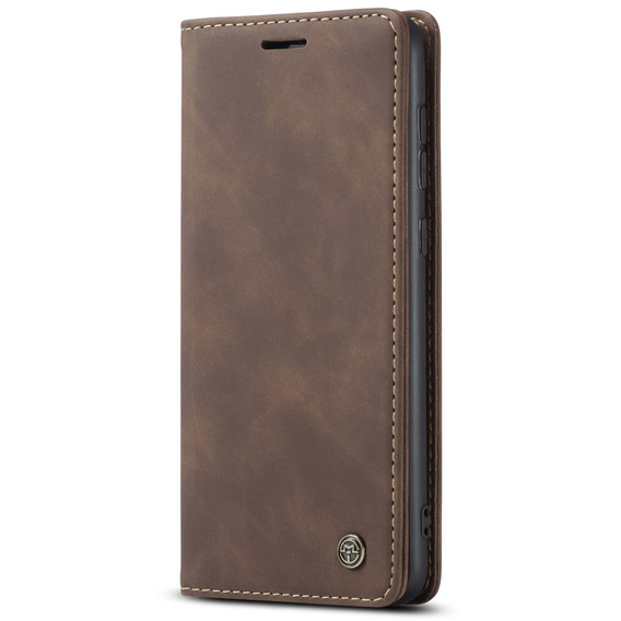 Чехол CASEME для Samsung Galaxy A53 5G, Leather Wallet Case, кофе