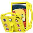 Дитячий чохол для планшета iPad 10.2" 2021/2020/2019 (9/8/7 gen.) / Air 10.5" 2019 (3 gen.), Cute Patterns, з підставкою, жовтий