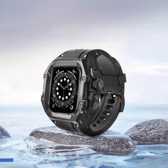 Ремень с чехлом SHELLBOX для Apple Watch Ultra/Ultra 2 49 мм