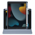 Чехол для iPad 10.2" 2021/2020/2019 (9/8/7 gen.), с местом для стилуса, поворачивающийся на 360°, фиолетовый