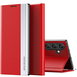 Чохол-книжка для Samsung Galaxy M34, Side Magnetic, червоний
