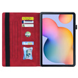 Чохол для Samsung Galaxy Tab S6 Lite, Classic, з місцем для стилуса, червоний