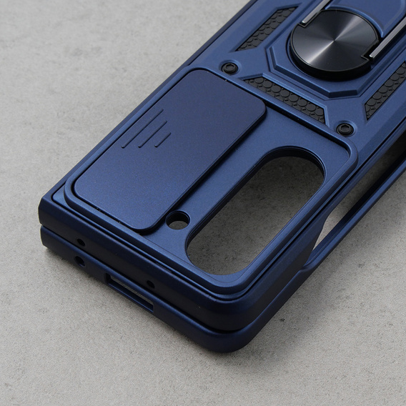 Чехол NOX Camera Slide Samsung Galaxy Z Fold5 5G, CamShield Slide, синий