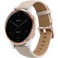 Кожаный ремешок для Samsung Galaxy Watch 42mm - Beige