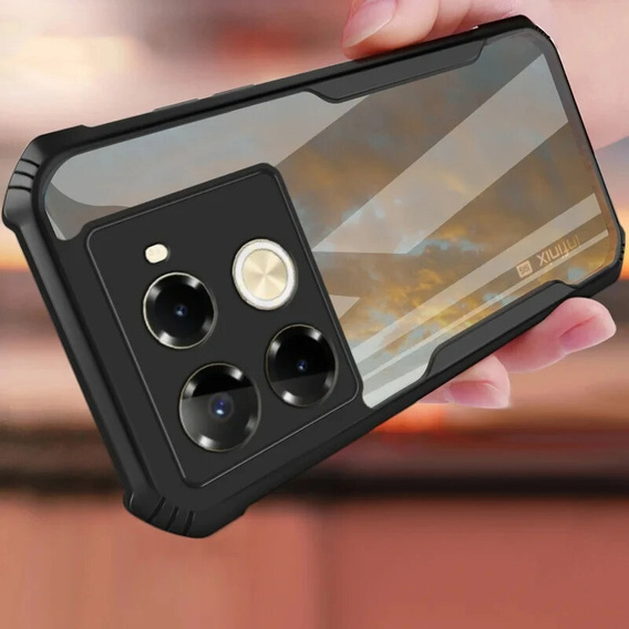 Чoхол до Infinix Note 40 Pro, AntiDrop Hybrid, чорний